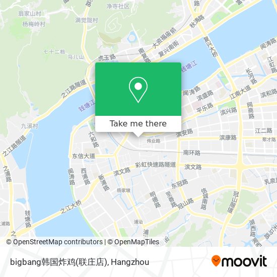 bigbang韩国炸鸡(联庄店) map