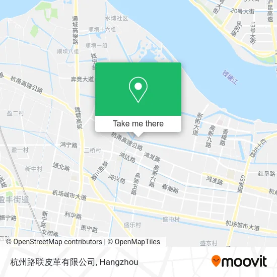 杭州路联皮革有限公司 map