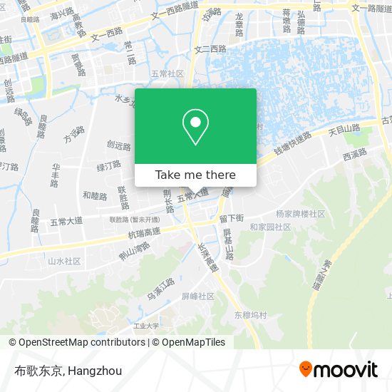 布歌东京 map