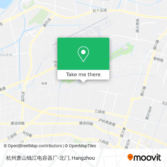 杭州萧山钱江电容器厂-北门 map