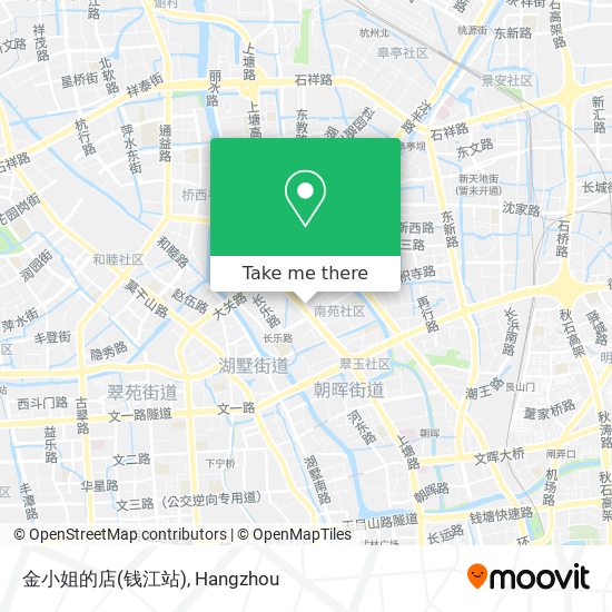 金小姐的店(钱江站) map
