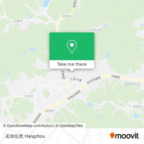 孟加拉虎 map