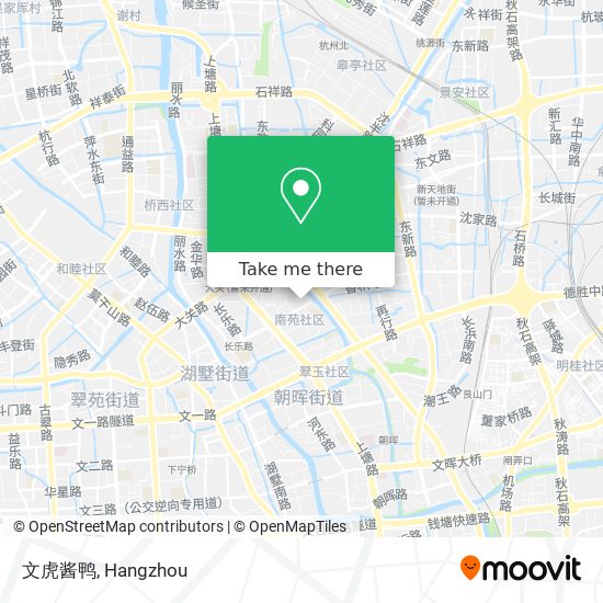 文虎酱鸭 map