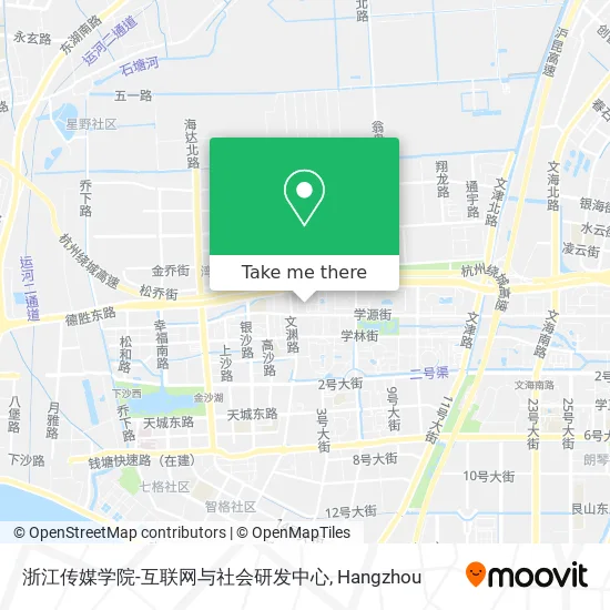 浙江传媒学院-互联网与社会研发中心 map