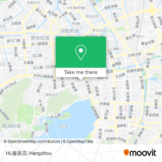 HL服装店 map