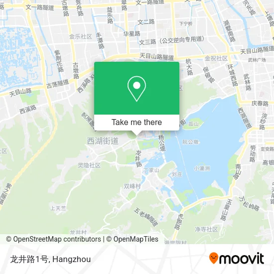龙井路1号 map