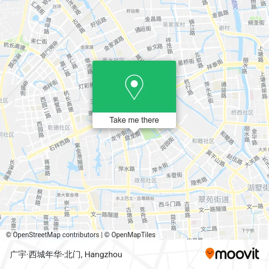 广宇·西城年华-北门 map