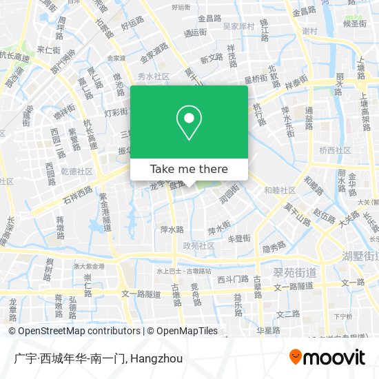 广宇·西城年华-南一门 map