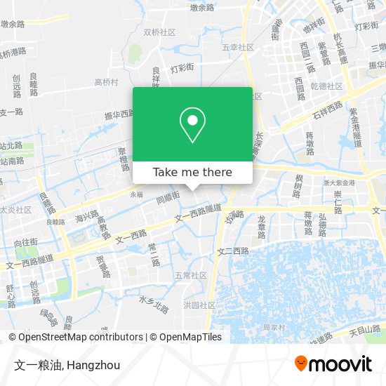 文一粮油 map