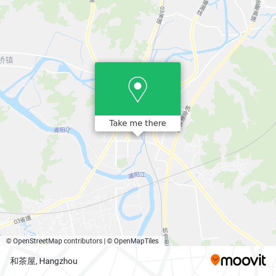 和茶屋 map