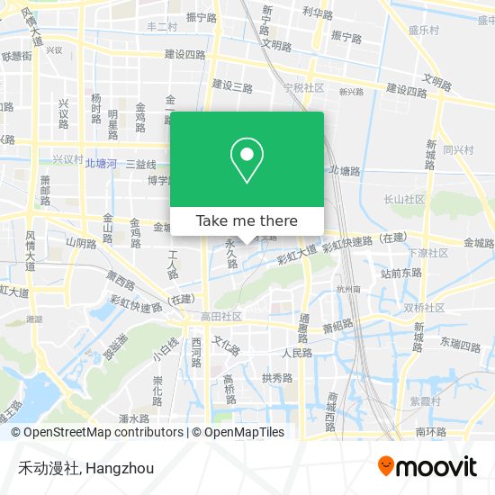 禾动漫社 map