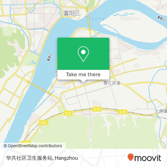 华共社区卫生服务站 map