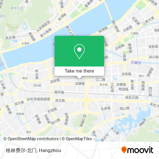 格林费尔-北门 map