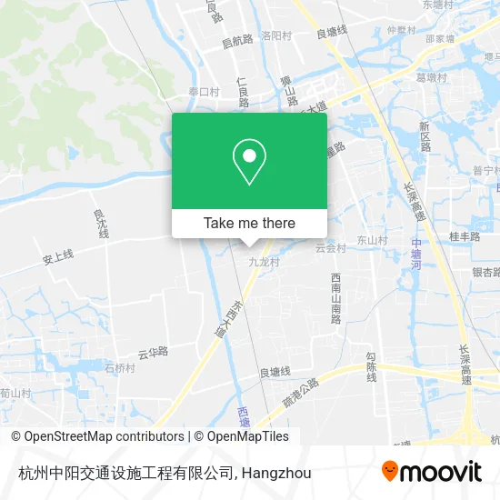 杭州中阳交通设施工程有限公司 map