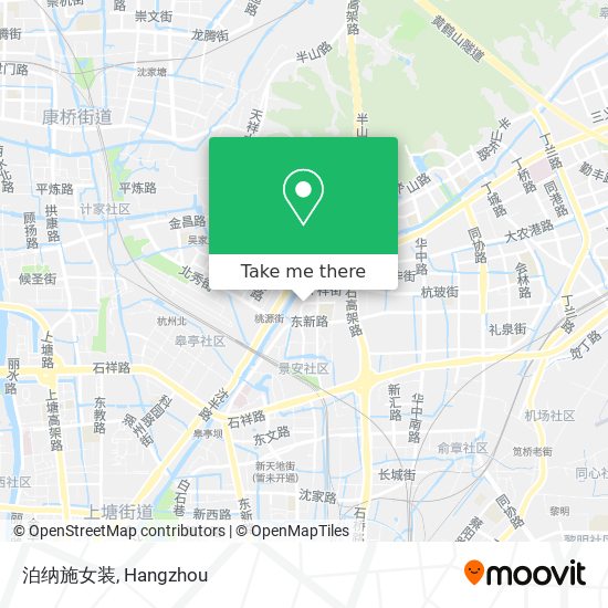 泊纳施女装 map