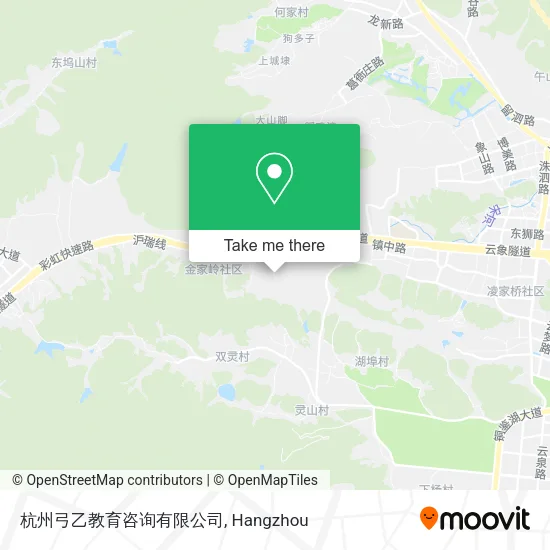 杭州弓乙教育咨询有限公司 map