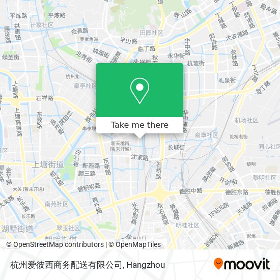 杭州爱彼西商务配送有限公司 map