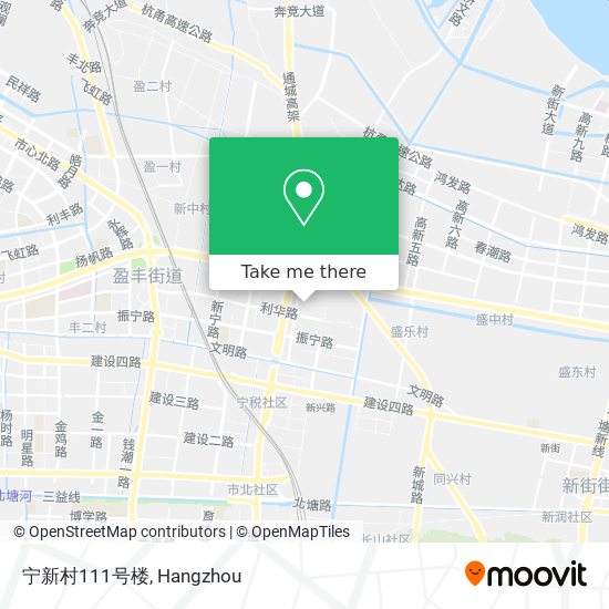 宁新村111号楼 map