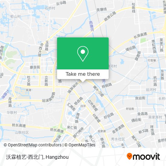 沃霖植艺-西北门 map