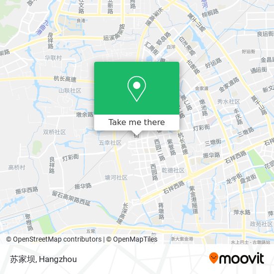 苏家坝 map