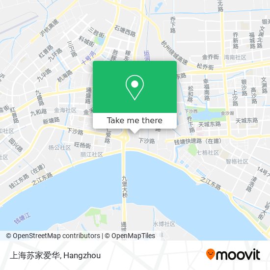 上海苏家爱华 map