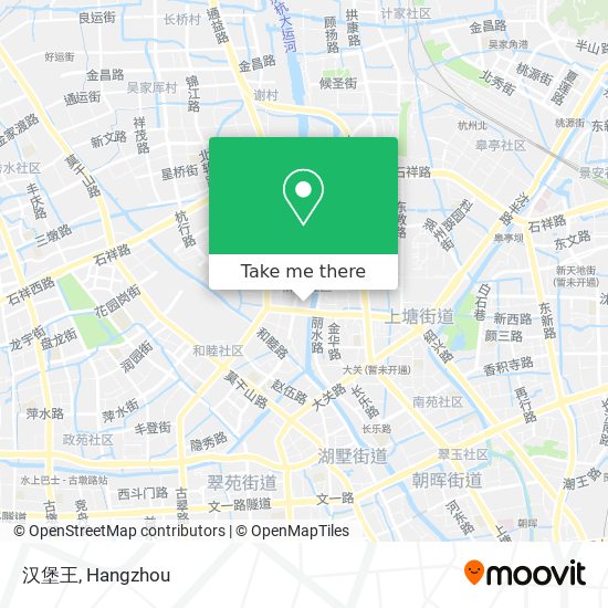 汉堡王 map