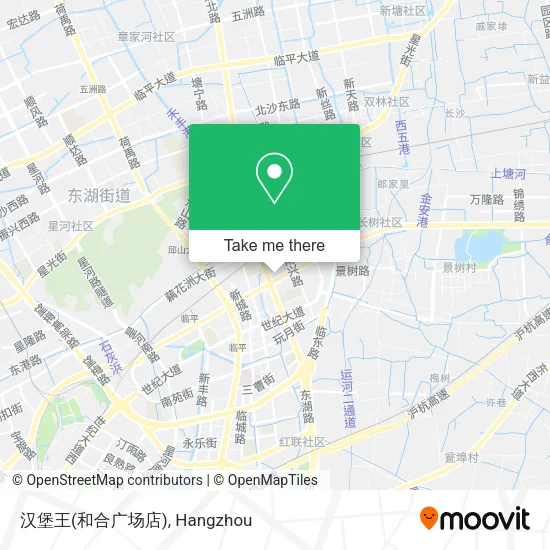 汉堡王(和合广场店) map
