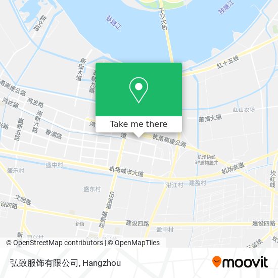 弘致服饰有限公司 map