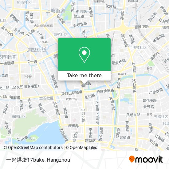 一起烘焙17bake map