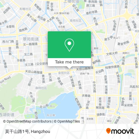 莫干山路1号 map