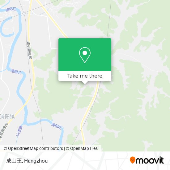 成山王 map