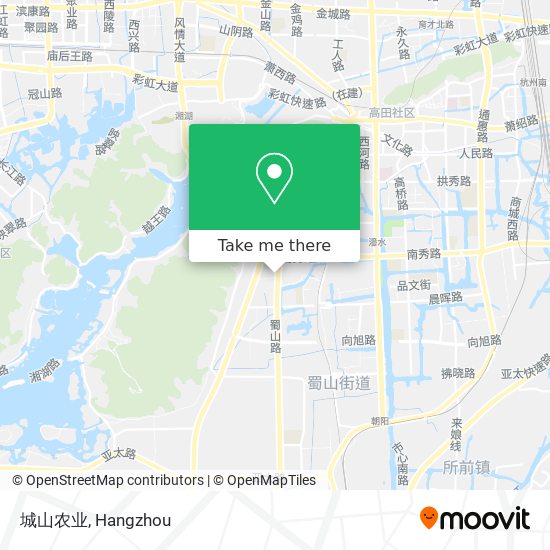 城山农业 map