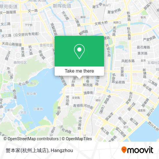 蟹本家(杭州上城店) map