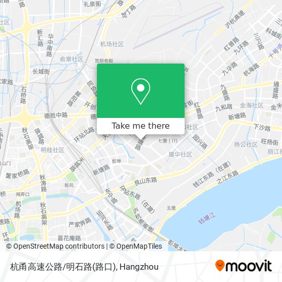 杭甬高速公路/明石路(路口) map