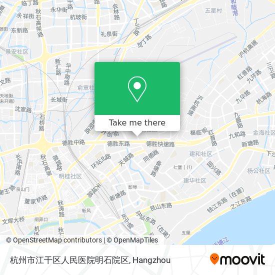 杭州市江干区人民医院明石院区 map