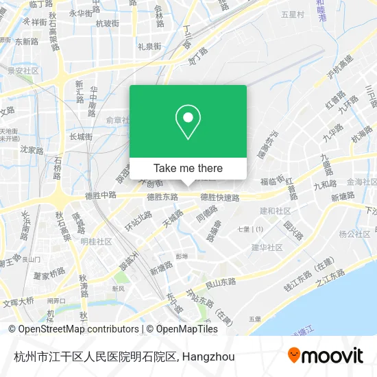 杭州市江干区人民医院明石院区 map