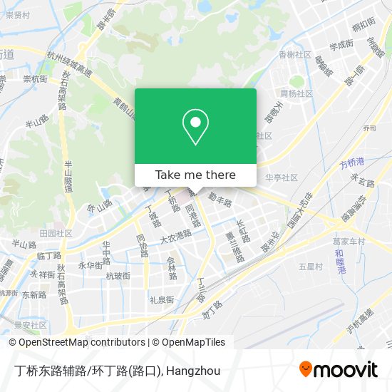 丁桥东路辅路/环丁路(路口) map