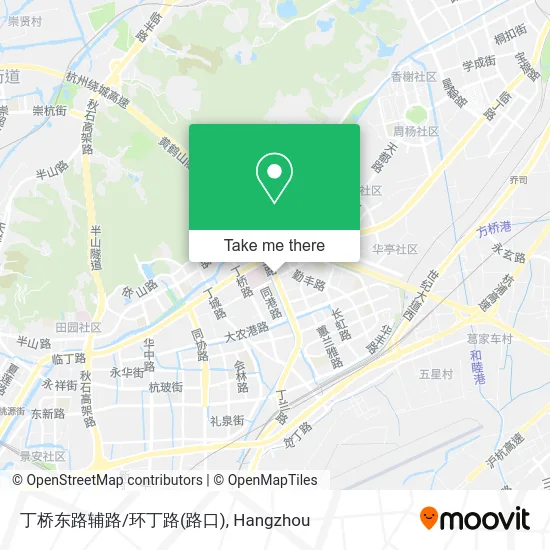 丁桥东路辅路/环丁路(路口) map