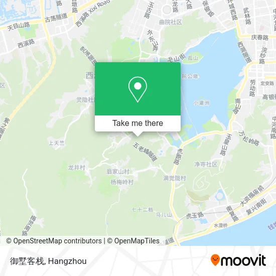 御墅客栈 map