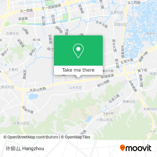 许留山 map