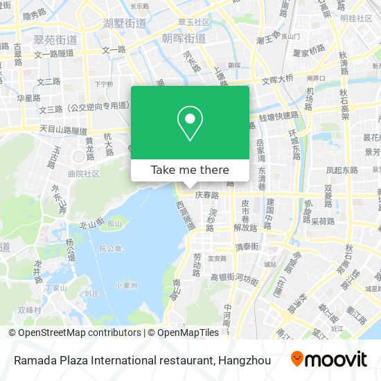 Ramada Plaza International restaurant map
