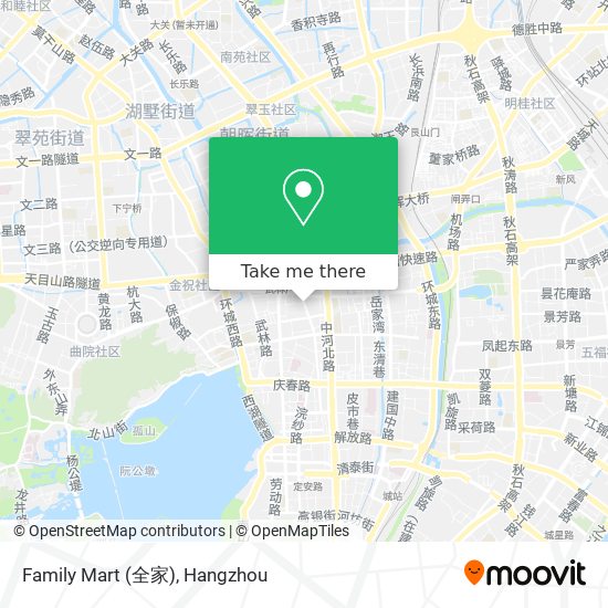 Family Mart (全家) map