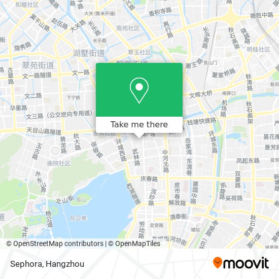 Sephora map