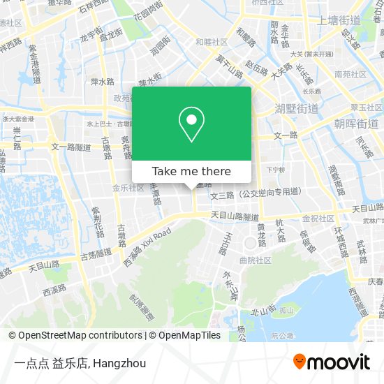 一点点 益乐店 map