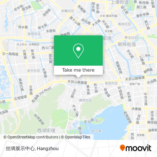 丝绸展示中心 map