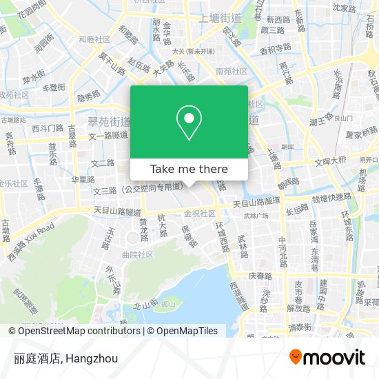 丽庭酒店 map