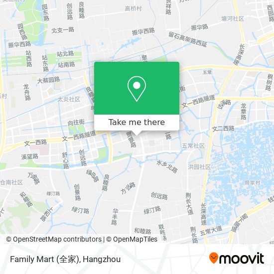Family Mart (全家) map
