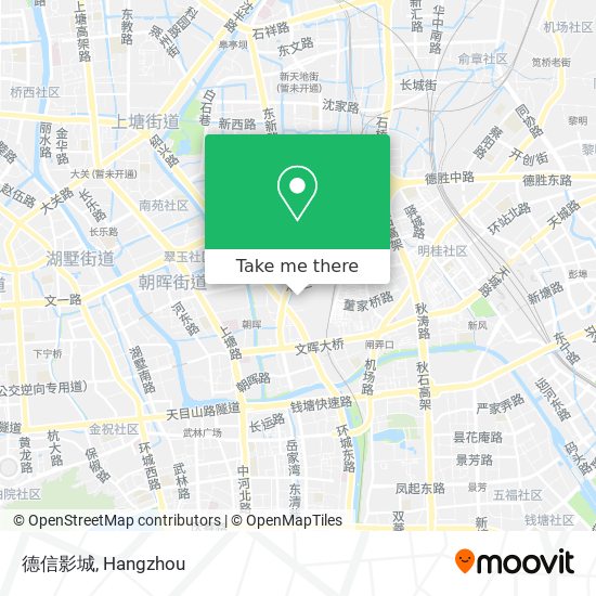 德信影城 map
