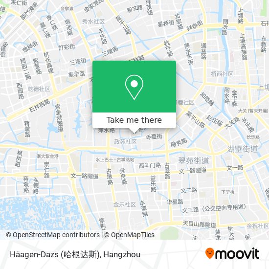 Häagen-Dazs (哈根达斯) map
