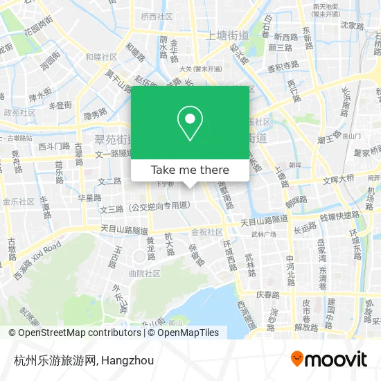 杭州乐游旅游网 map